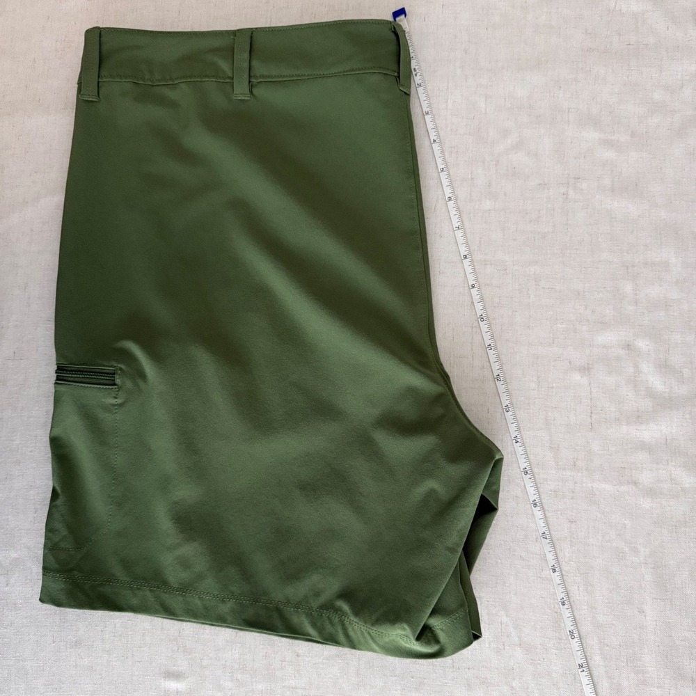 Columbia Men Green Hiking Shorts‎ UPF 50 Omni Size 40W Stretch Cargo Performance - Picture 9 of 14
